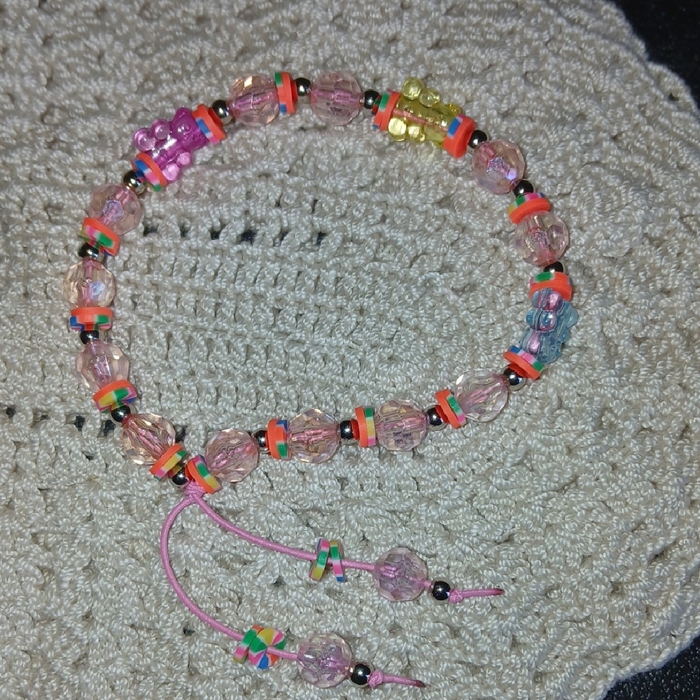 Colorful Beaded Kids Bracelet